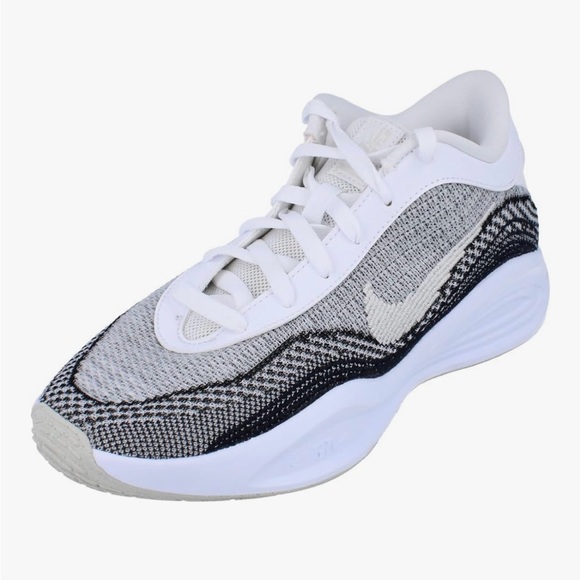 Nike Other - Nike G.T. Hustle Academy Mens Basketball Trainers White Light Bone Black, Size 7
